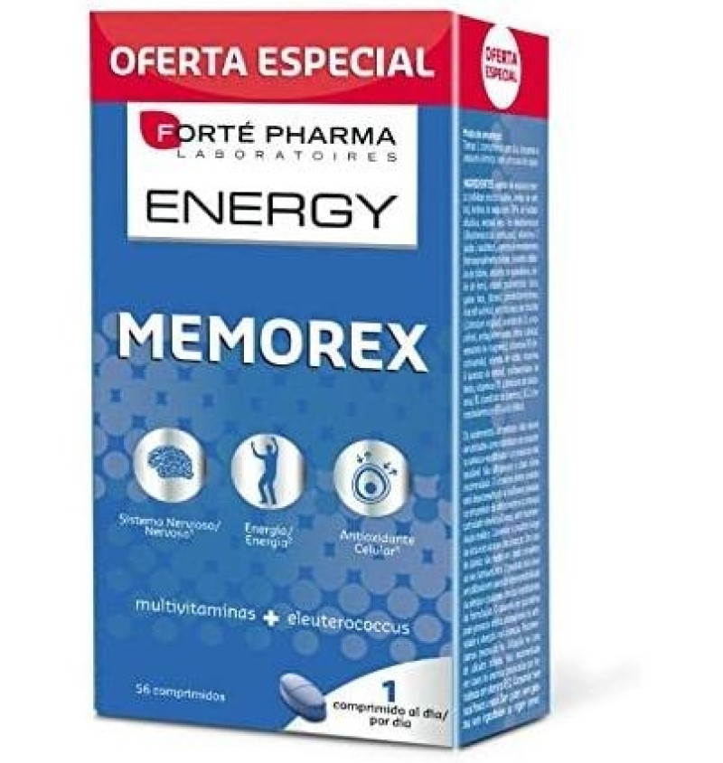 Forte Memorex (56 Comprimidos) - Forté Pharma