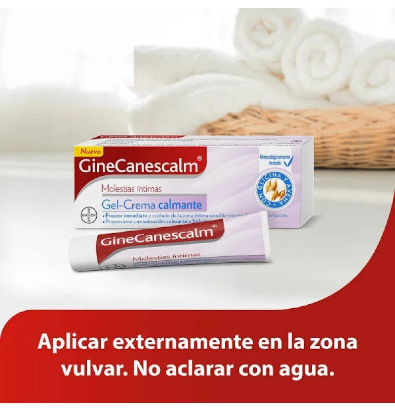 Ginecanescalm Gel Crema (1 Envase 15 g) - Bayer