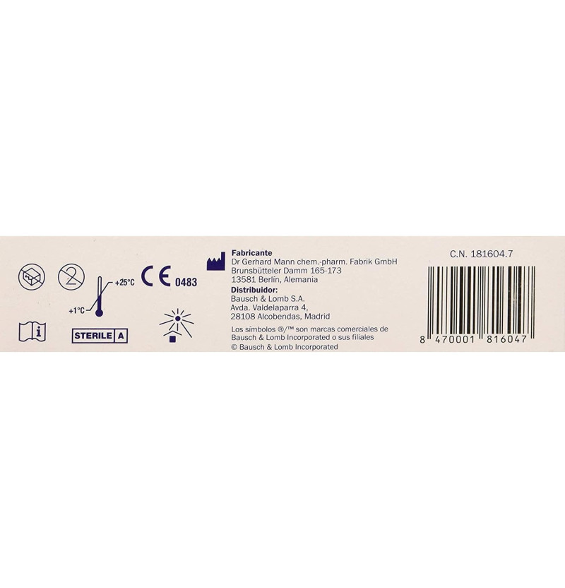 Artelac Complete Esteril Gotas Oculares (30 Monodosis 0,5 ml) - Bausch & Lomb