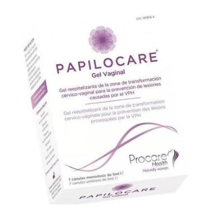 Papilocare Gel Vaginal (7 Canulas 5 ml) - Serra Pamies
