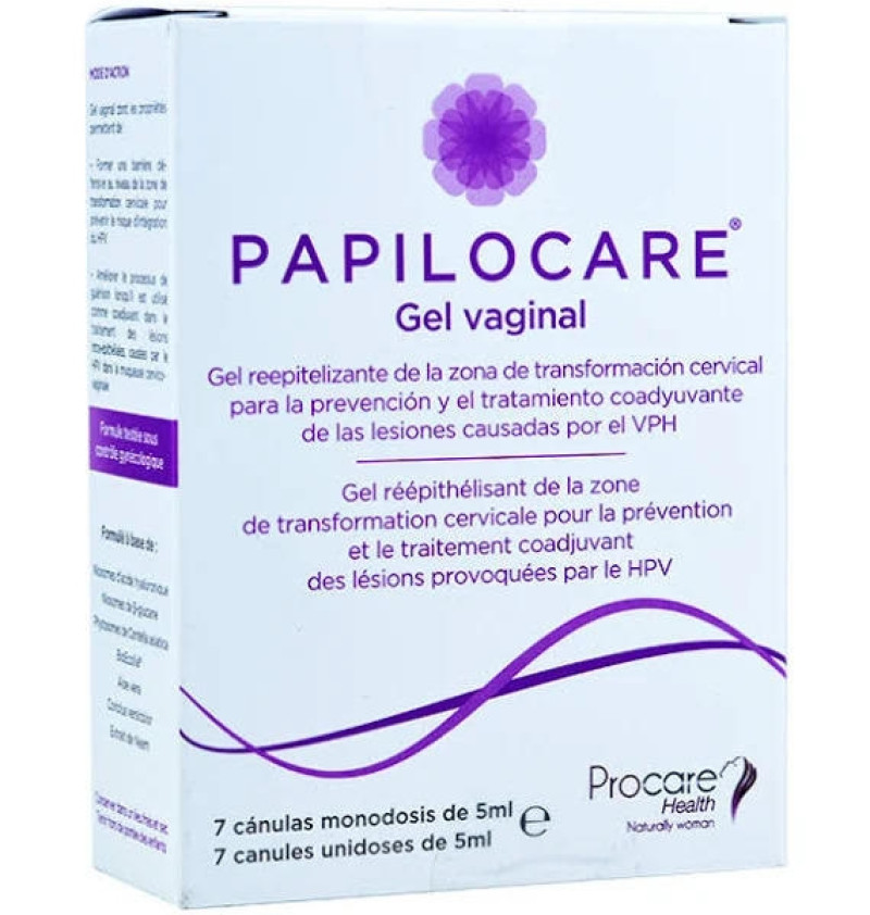 Papilocare Gel Vaginal (7 Canulas 5 ml) - Serra Pamies