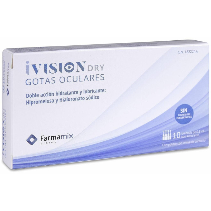 Dry Grotas Oculares Unidosis 20x0.5 ml - Ivision