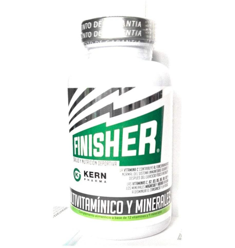 Finisher Multivitaminico y Minerales (60 Cápsulas) - Kern Pharma