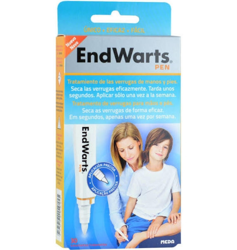 Endwarts Pen Lapiz Aplicador - Antiverrugas (1 Envase 3 ml) - Rottapharm