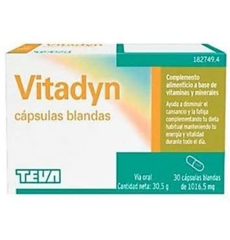 Vitadyn (30 Cápsulas Blandas) - Teva