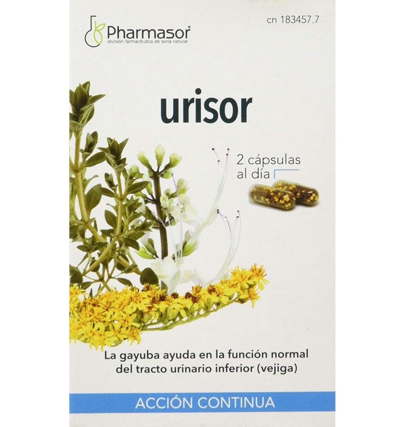Urisor Acción Continua (30 Cápsulas) - Soria Natural