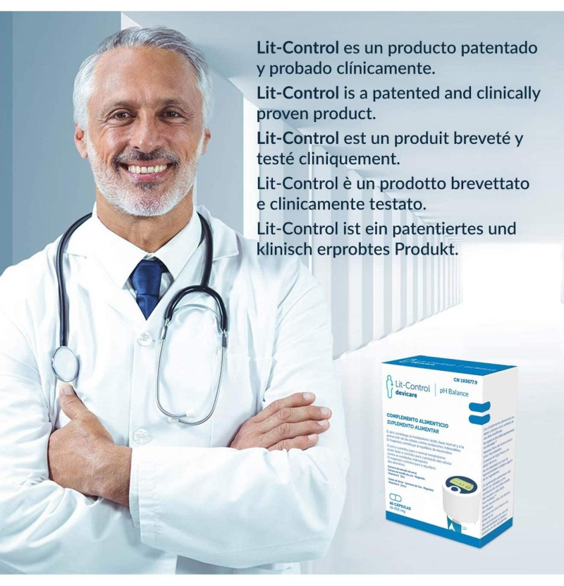 Lit - Control Ph Balance (60 Cápsulas) - Devicare