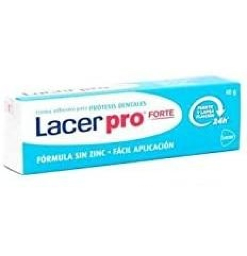 Lacerpro Forte - Adhesivo Protesis Dental (40 g) - Lacer Laboratorios Sa