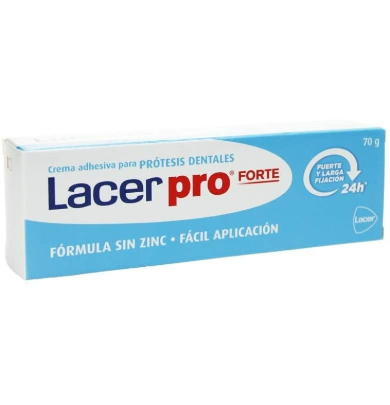 Lacerpro Forte - Adhesivo Protesis Dental (70 g) - Lacer Laboratorios Sa