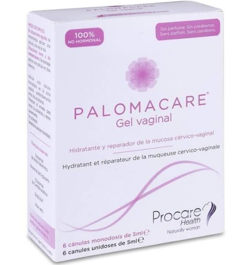 Palomacare Gel Vaginal Monodosis (6 Canulas 5 ml) - Procare Health