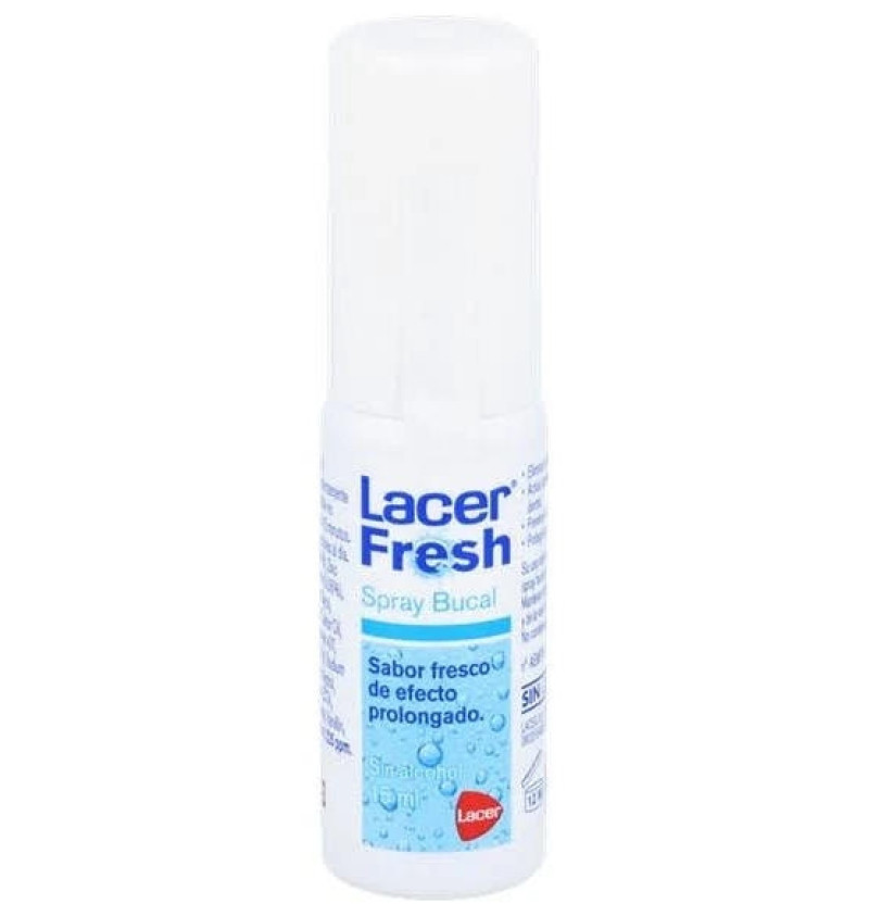 Lacer Fresh Frescor Prolongado Spray Bucal (1 Envase 15 ml) - Lacer Laboratorios Sa