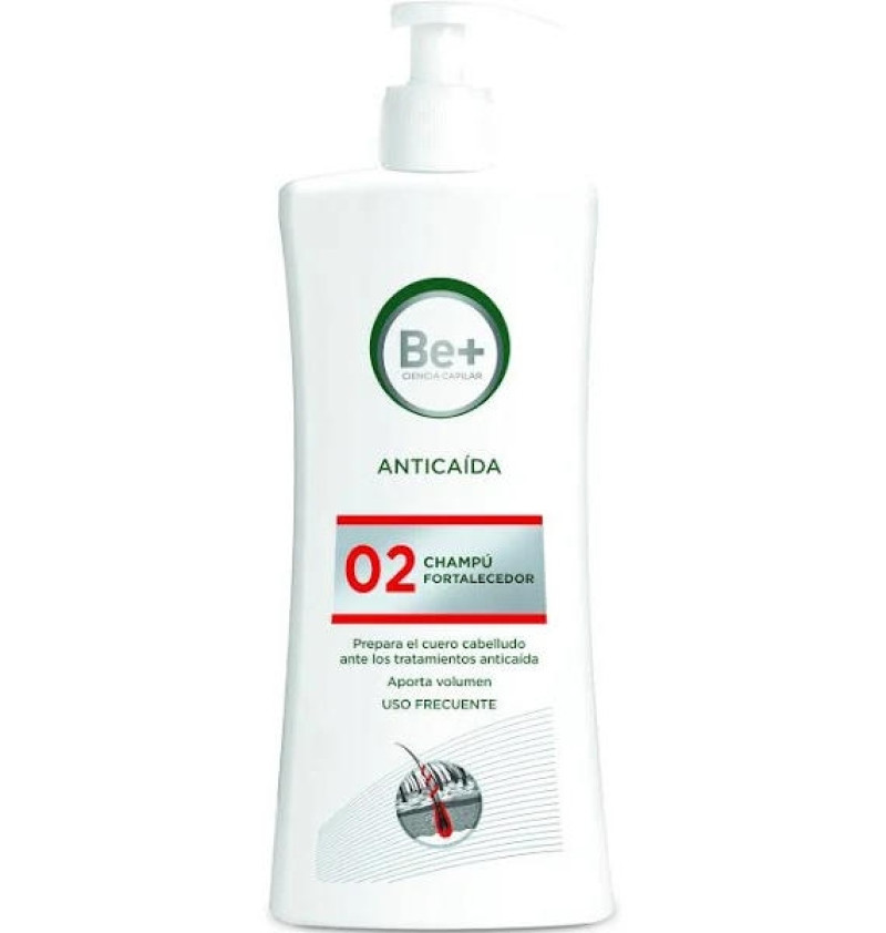 Be+ Anticaida Champu Fortalecedor (1 Envase 500 ml) - Cinfa S a
