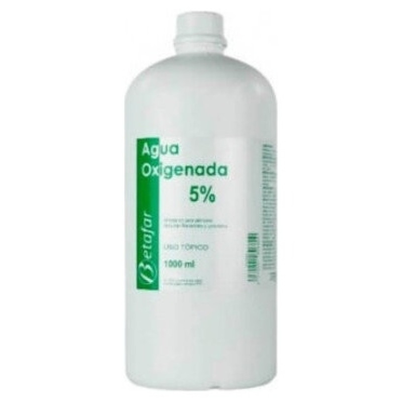 Agua Oxigenada Betafar 5% 1000 ml - Betafar