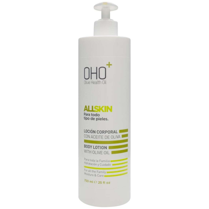 Oho Locion Allskin Corporal Aceite De Oliva +750Ml