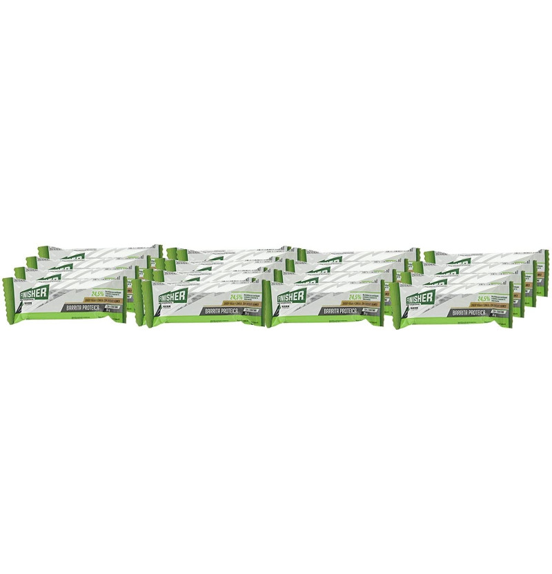 Finisher Barritas Proteicas - Yogur y Canela con L - Carnitina (20 Barritas) - Kern Pharma