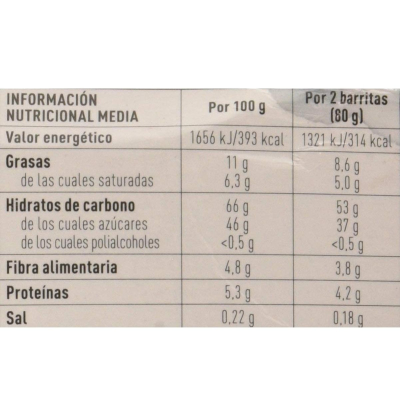 Finisher Barritas Energeticas - Frutos Rojos con Chocolate Blanco (20 Barritas) - Kern Pharma
