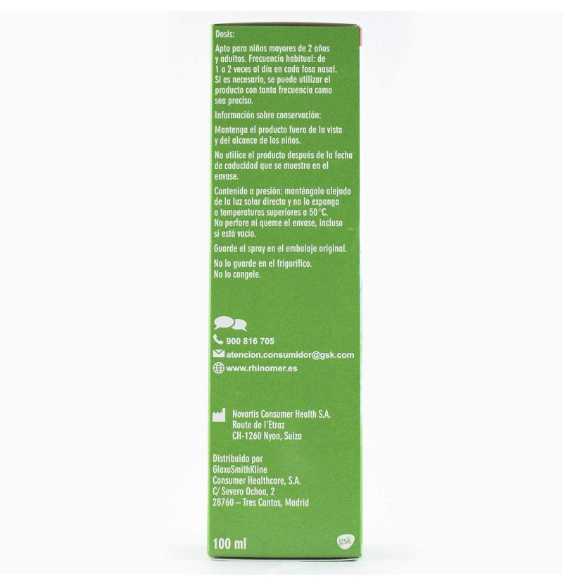 Rhinomer Aloe Vera (100 ml) - Glaxosmithkline