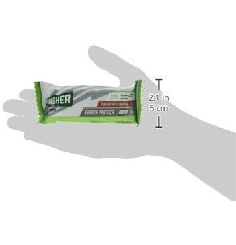 Finisher Barritas Proteicas - Chocolate con Leche (20 Barritas) - Kern Pharma