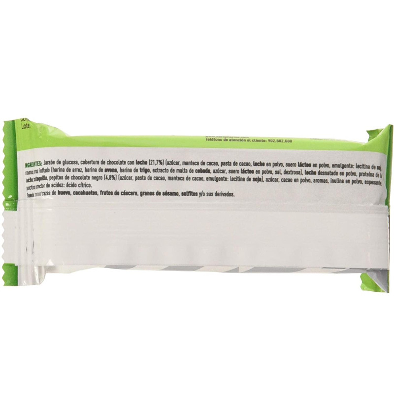 Finisher Barritas Energeticas - Chocolate con Leche y Pepitas (20 Barritas) - Kern Pharma
