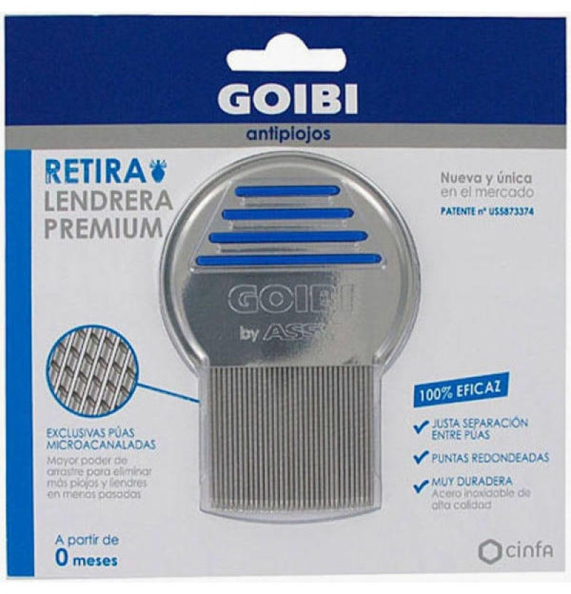 Goibi Antipiojos Lendrera Premium (1 U) - Cinfa S a