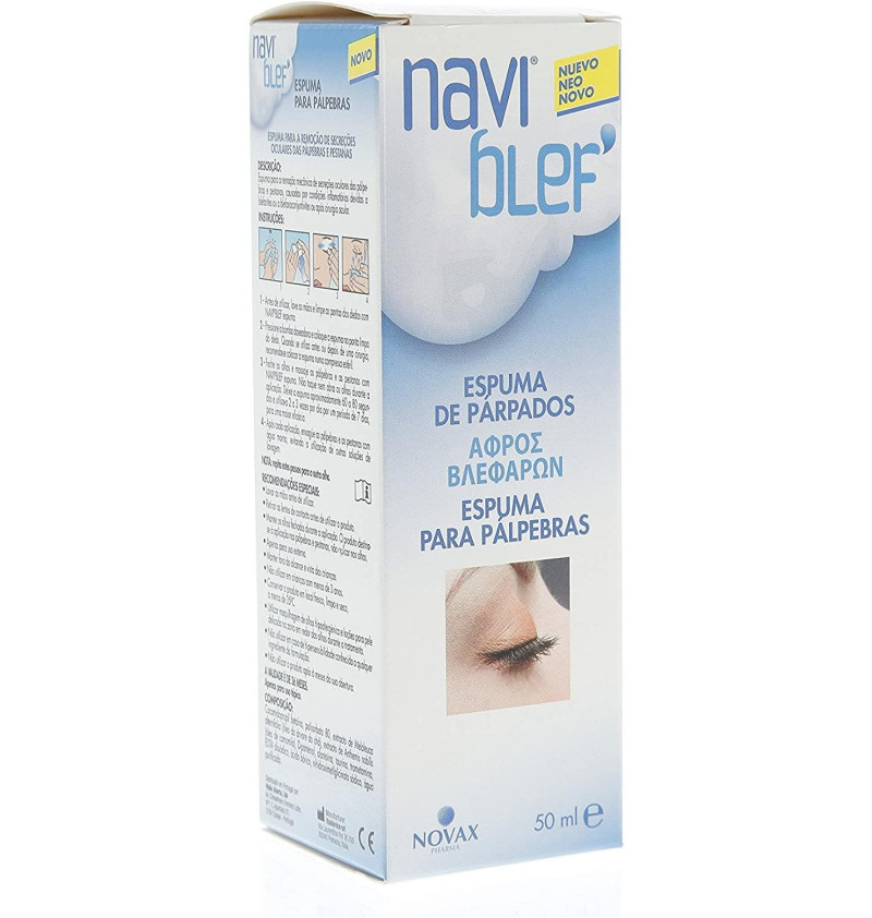 Naviblef Cuidado Diario (espuma 1 Envase 50 ml) - Llorens