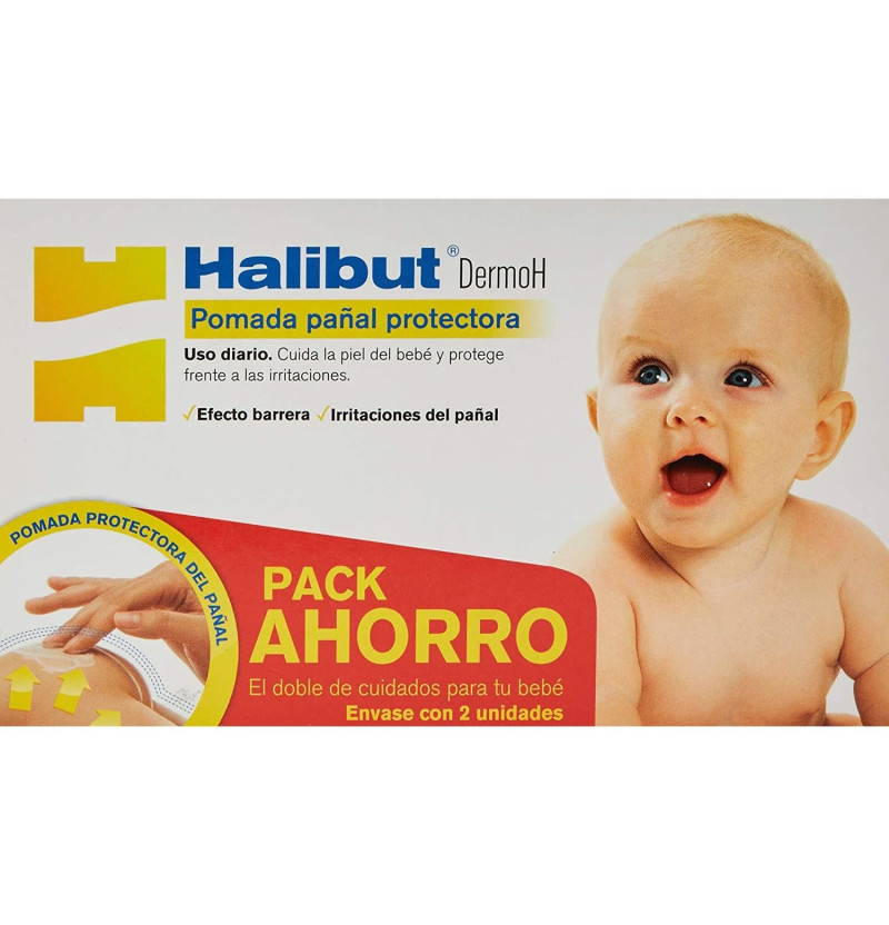 Halibut Pomada Protectora Infantil (2 Envases 45 g) - Uriach-aquilea Otc S.l