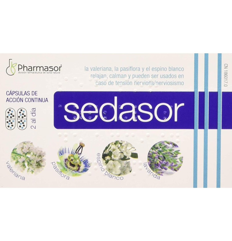 Sedasor Acción Continua (30 Cápsulas) - Soria Natural