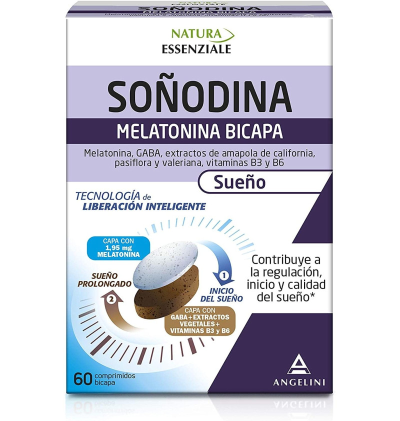 Soñodina (60 Comprimidos Bicapa) - Farmaceutica Angelini S.a