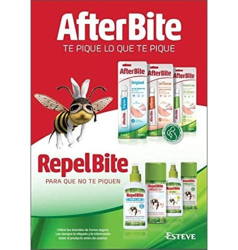 Repel Bite Herbal - Repelente de Insectos Uso Humano (spray 100 ml) - Esteve Laboratorios S.a