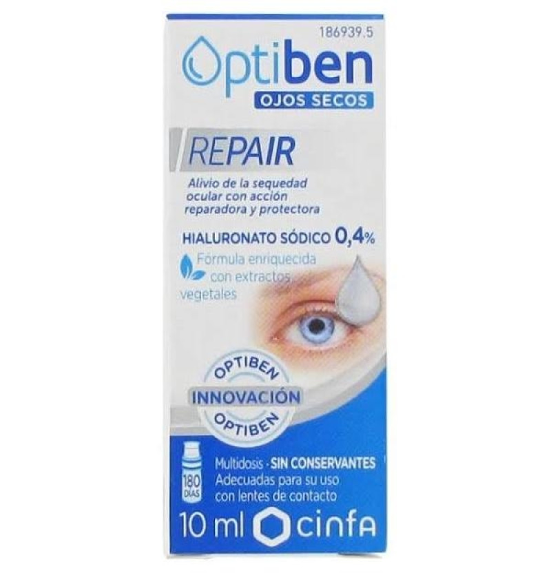 Optiben Ojos Secos Repair (1 Frasco 10 ml) - Cinfa S a