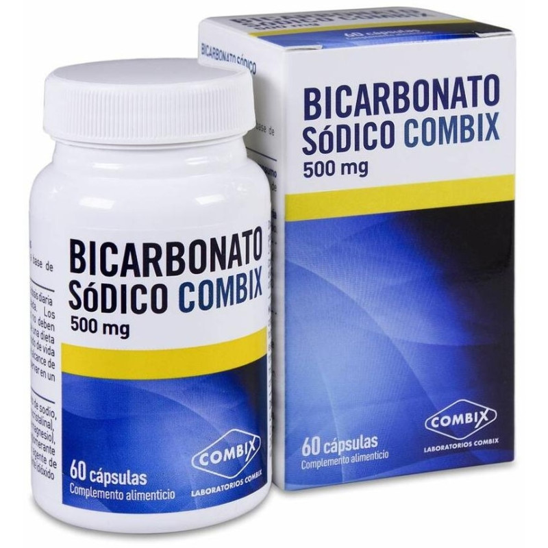 Combix 500 mg 60 Cápsulas - Bicarbonato