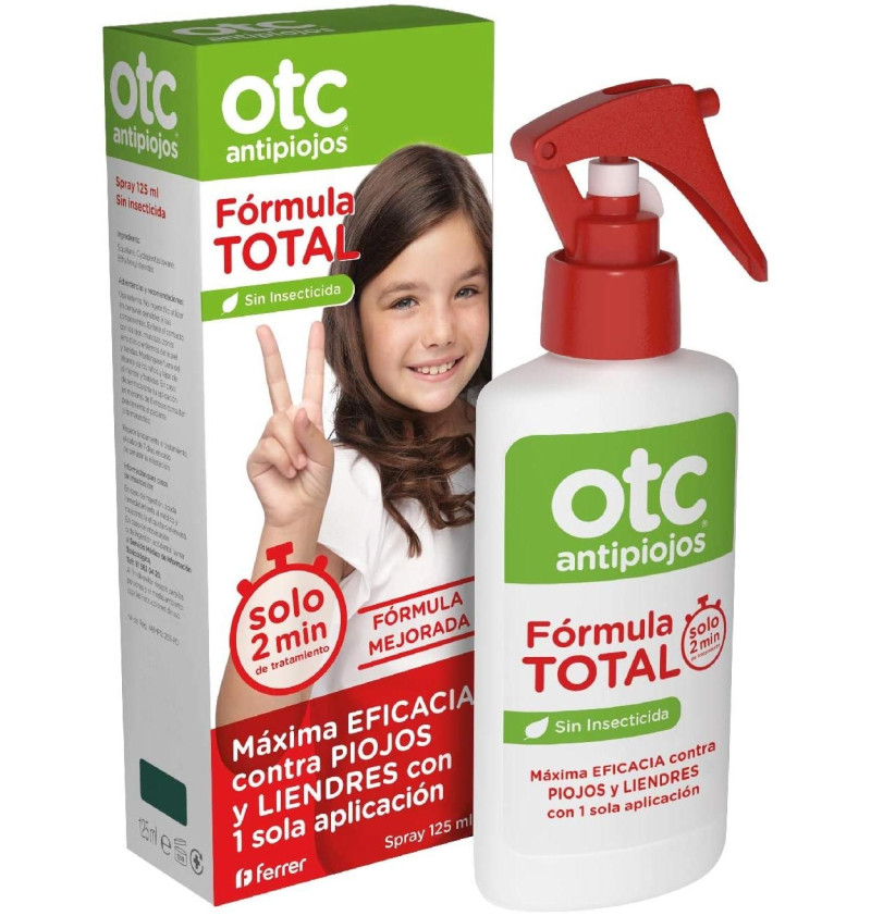 Otc Antipiojos Formula Total (1 Envase 125 ml) - Ferrer