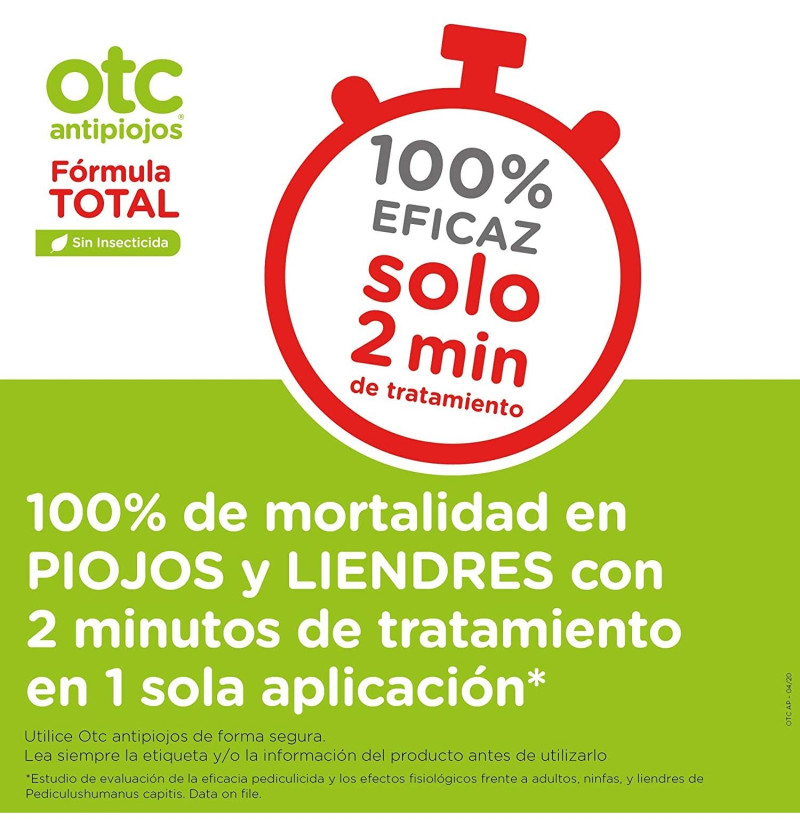 Otc Antipiojos Formula Total (1 Envase 125 ml) - Ferrer