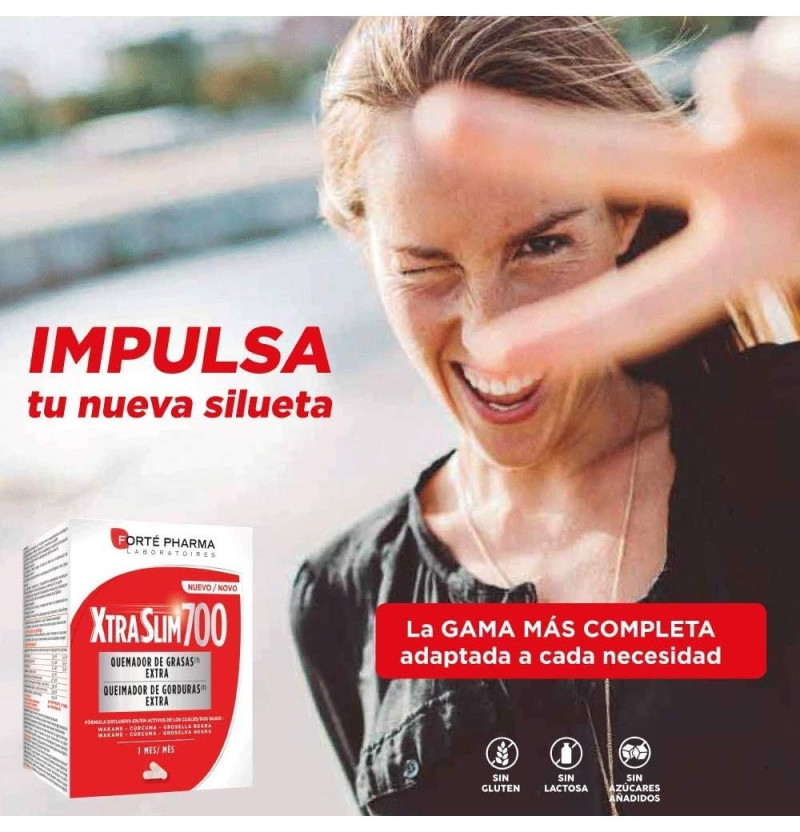 Xtraslim 700 (120 Cápsulas) - Forté Pharma