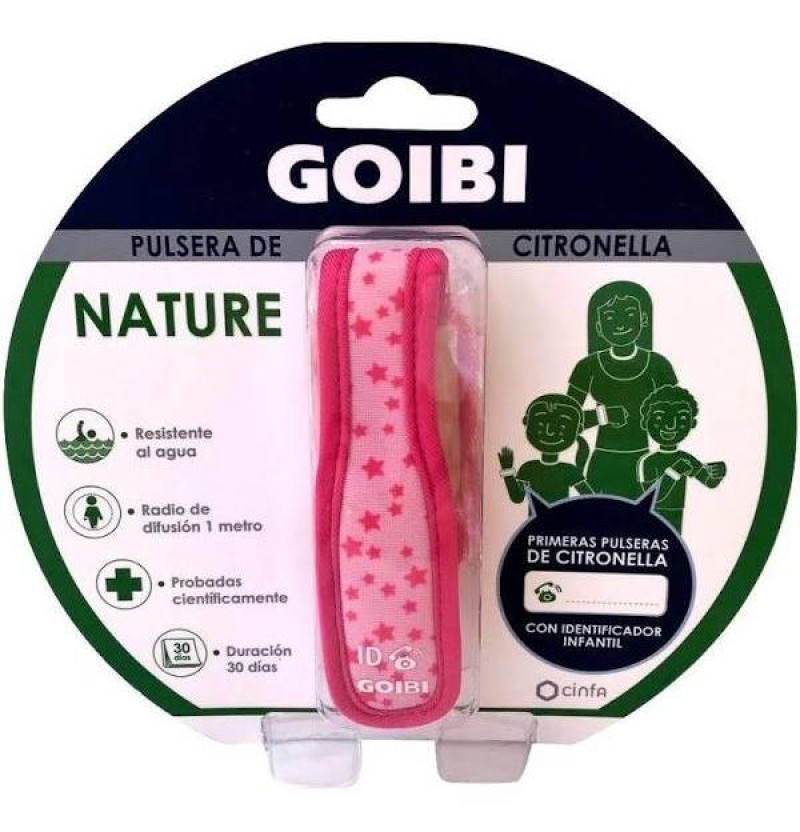 Goibi Pulsera de Citronella Nature (1 Pulsera Estrellas) - Cinfa S a