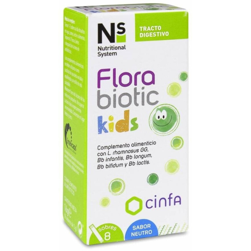 Florabiotic Kids, 8 Sobres - Ns