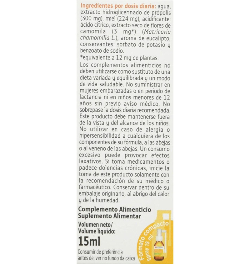 Forte Propolis Adulto Spray Garganta (1 Envase 15 ml) - Reig Jofre
