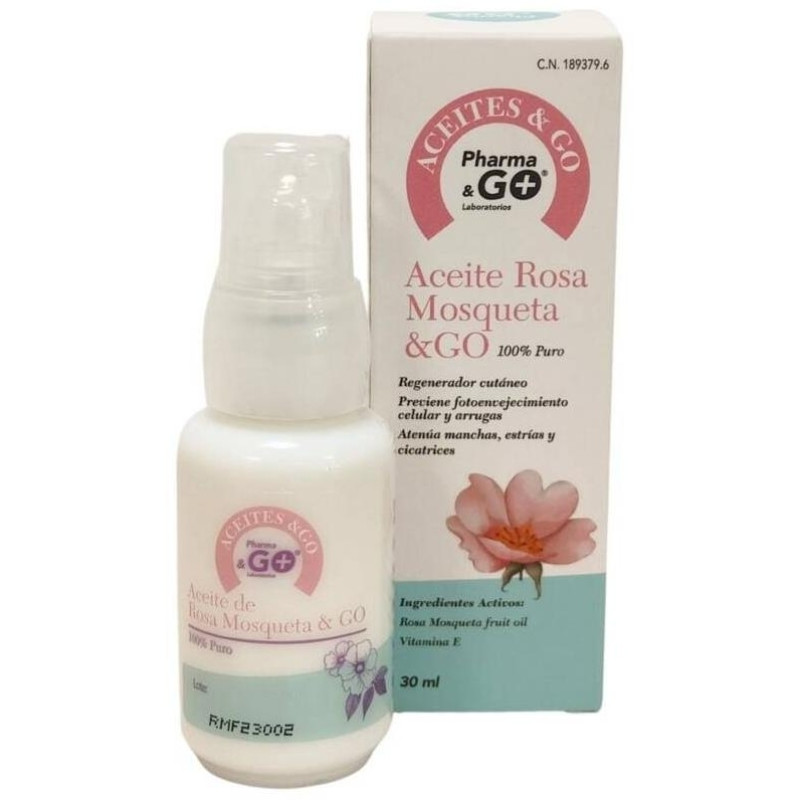 Laboratorios Pharma & Go Aceite de Rosa Mosqueta & Go 30ml - Pharmaandgo
