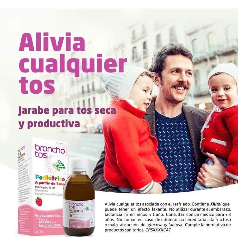 Bronchotos Pediátricoo (1 Envase 200 ml) - Perrigo