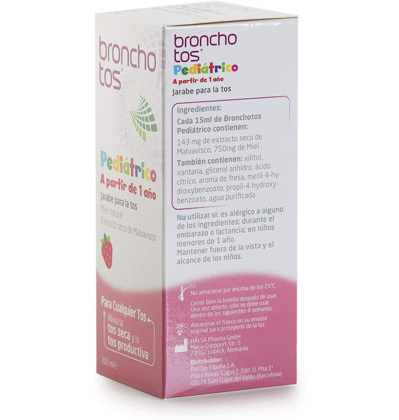 Bronchotos Pediátricoo (1 Envase 200 ml) - Perrigo