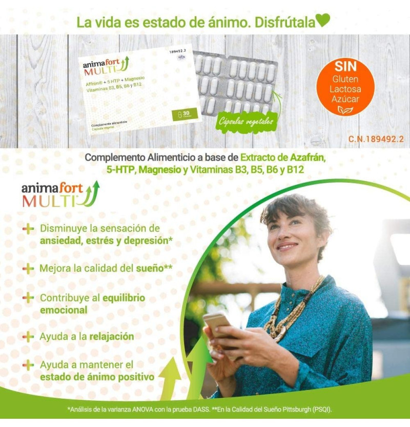 Animafort Multi (30 Cápsulas) - Lab Niam