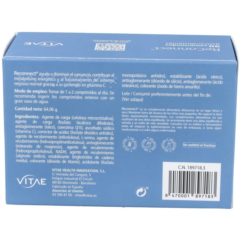 Reconnect 90 Comprimidos - Vitae