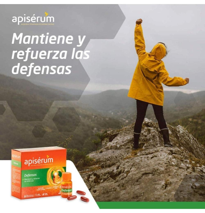 Apiserum Defensas, 18 Viales. - Perrigo