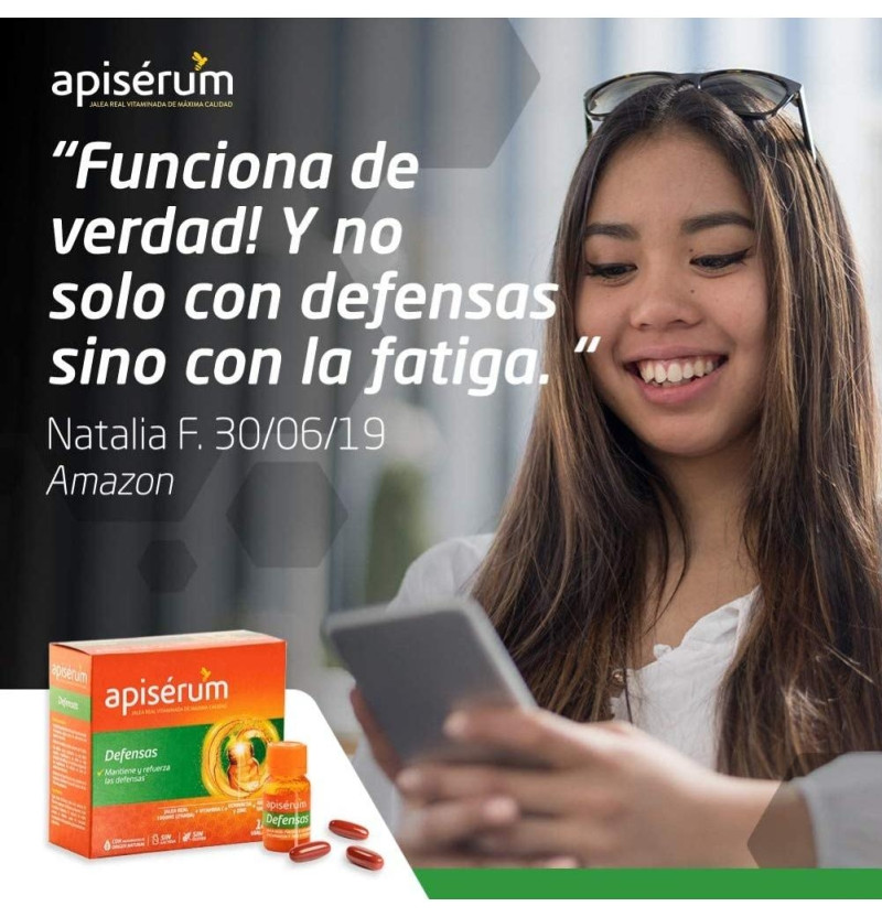 Apiserum Defensas, 18 Viales. - Perrigo