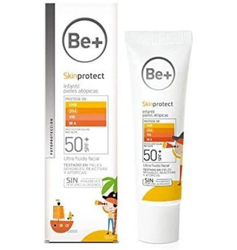 Be+ Skin Protect Ultrafluido Facial spf50+ Infantil (1 Envase 50 ml) - Cinfa S a