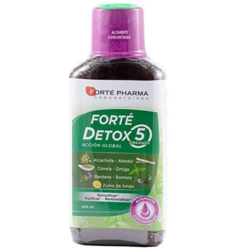 Forte Detox 5 Organos (500 ml) - Forté Pharma