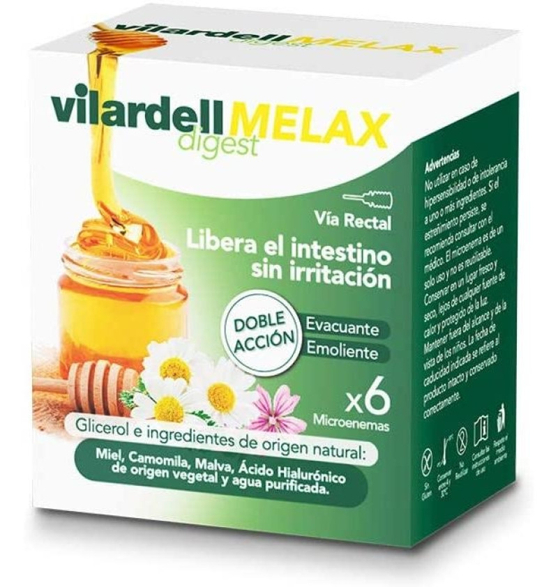 Digest Melax (6 Microenemas 9 g) - Vilardell