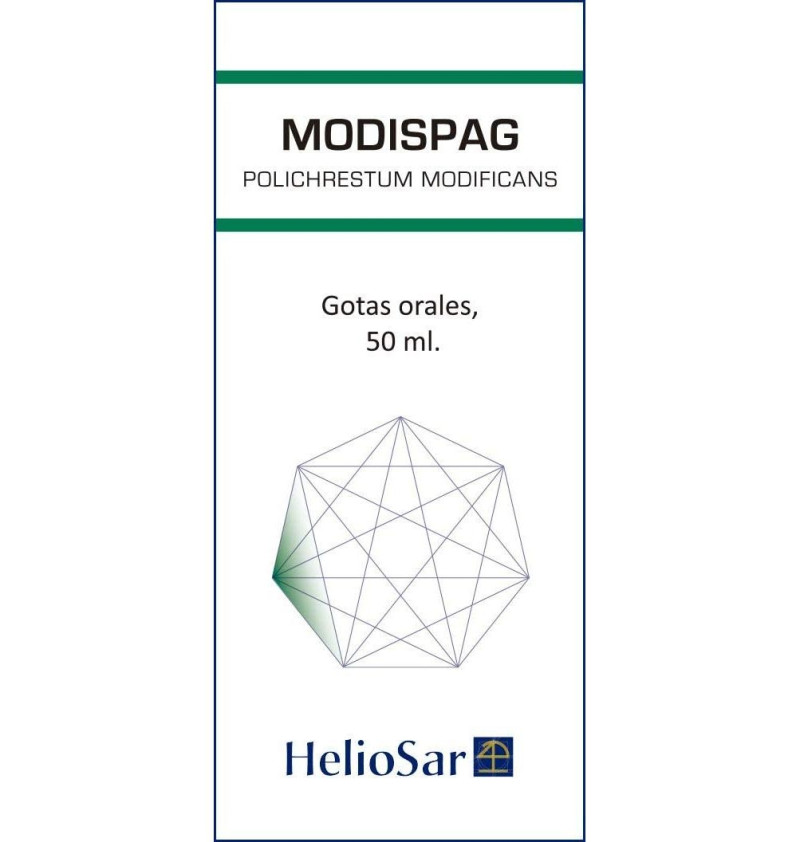 Modispag Polichrestum Modificans Solución Oral (gotas 1 Envase 50 ml) - Heliosar Spagyrica