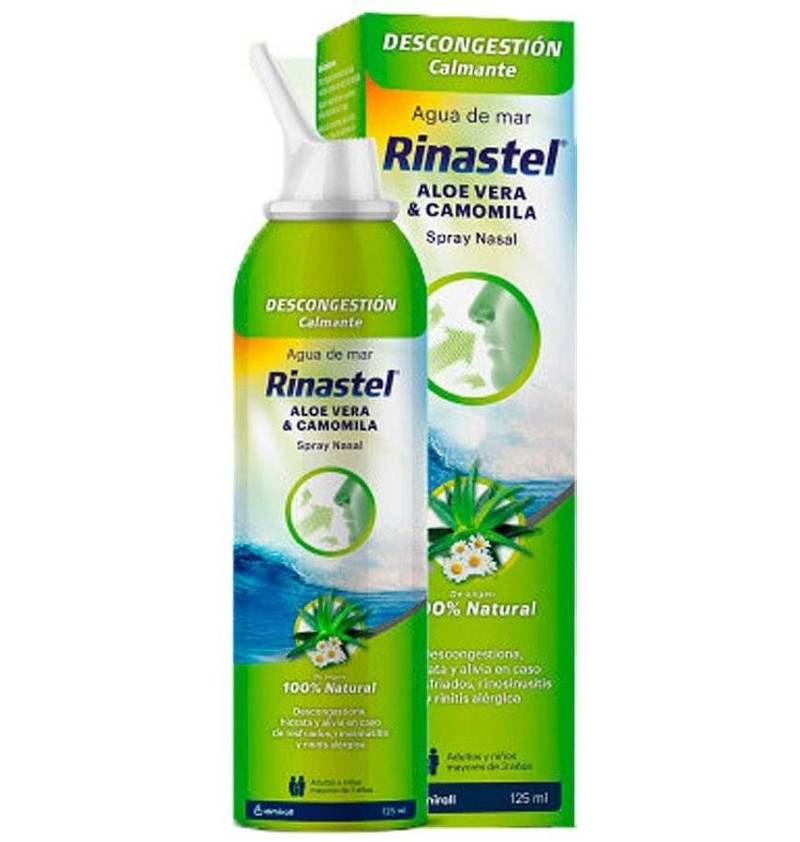 Rinastel Aloe Vera & Camomila, Spray Nasal 125 ml - Almirall