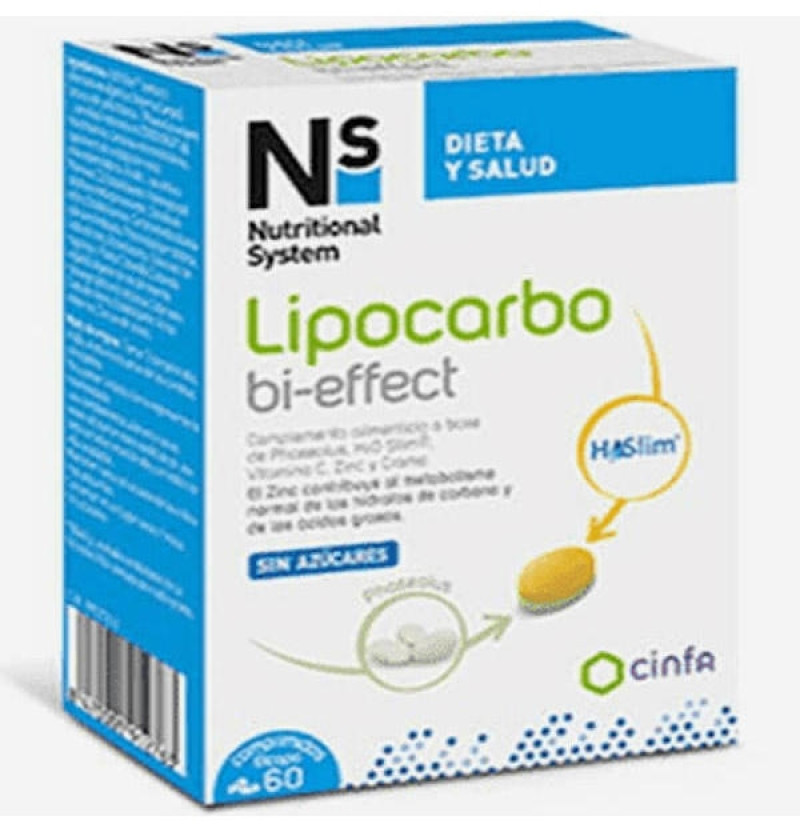 Ns Lipocarbo Bi - Effect (60 Comprimidos Bicapa) - Cinfa S a